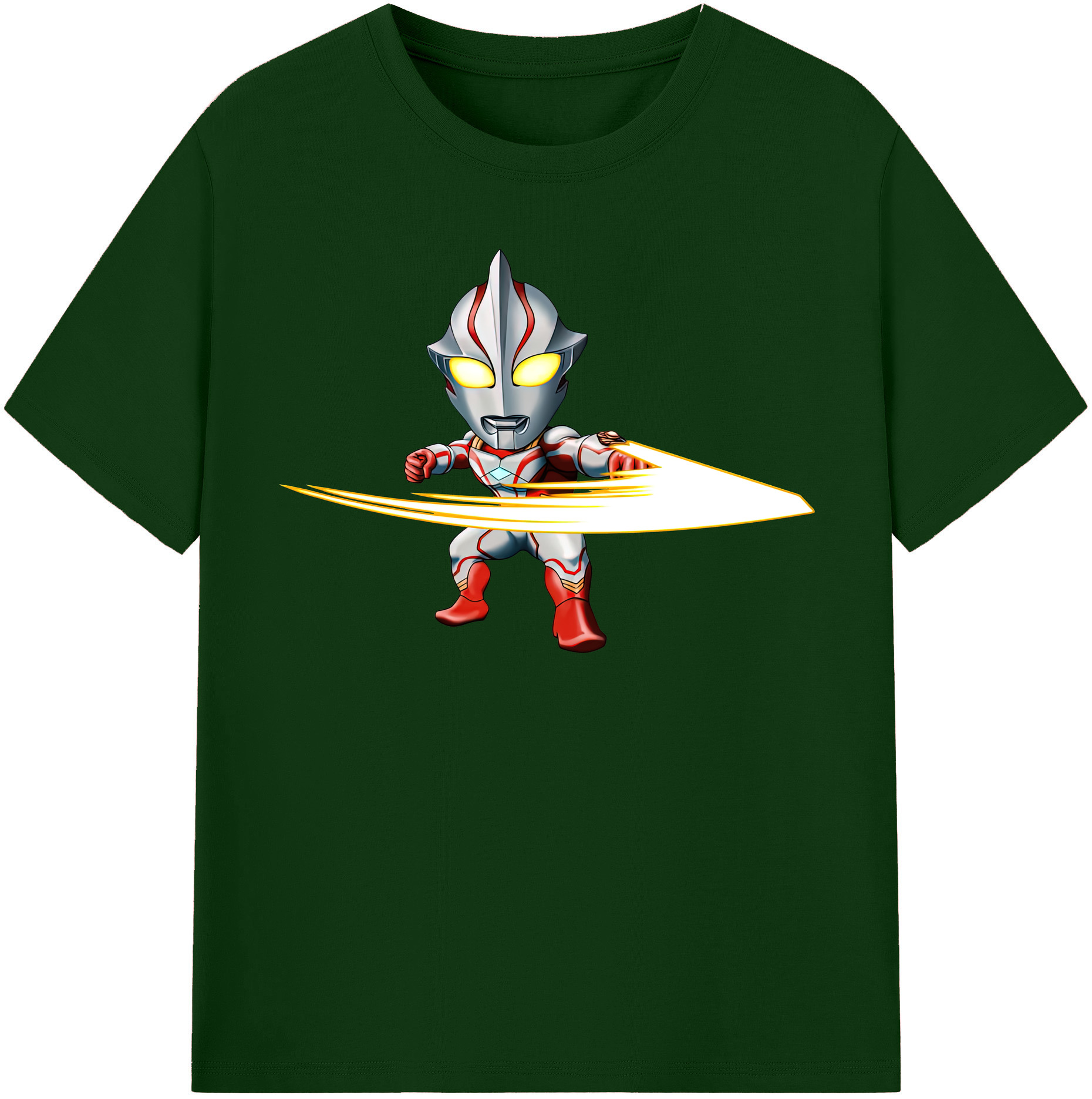（画像用） ウルトラマン Ultraman 綿100％半袖Tシャツ（フロントプリント）